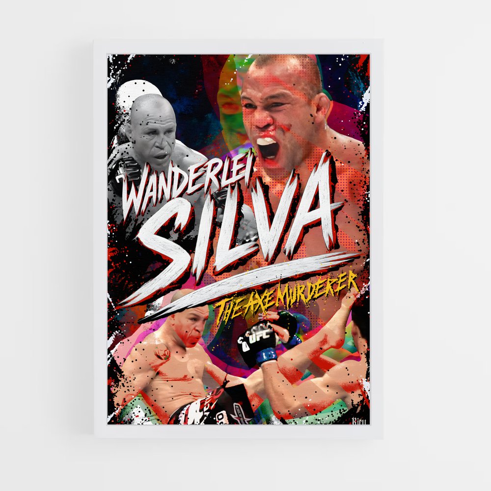 Poster Wanderlei silva – affiche MMA (vue 3)